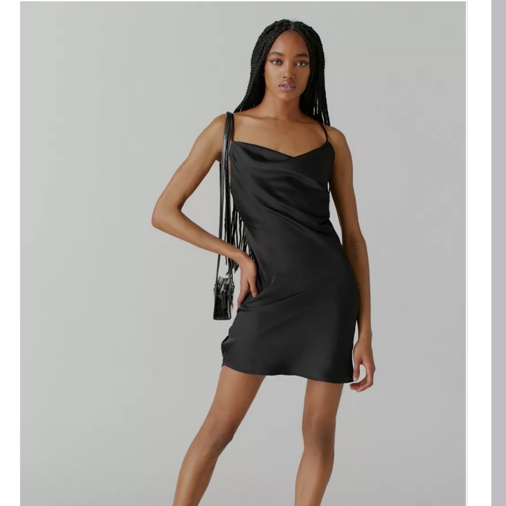 Urban outfitters Mallory Cowl Neck Slip Dress